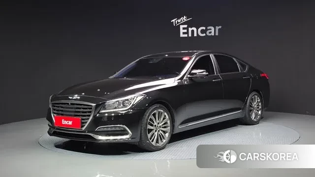 Genesis G80 2018 Черный из Кореи