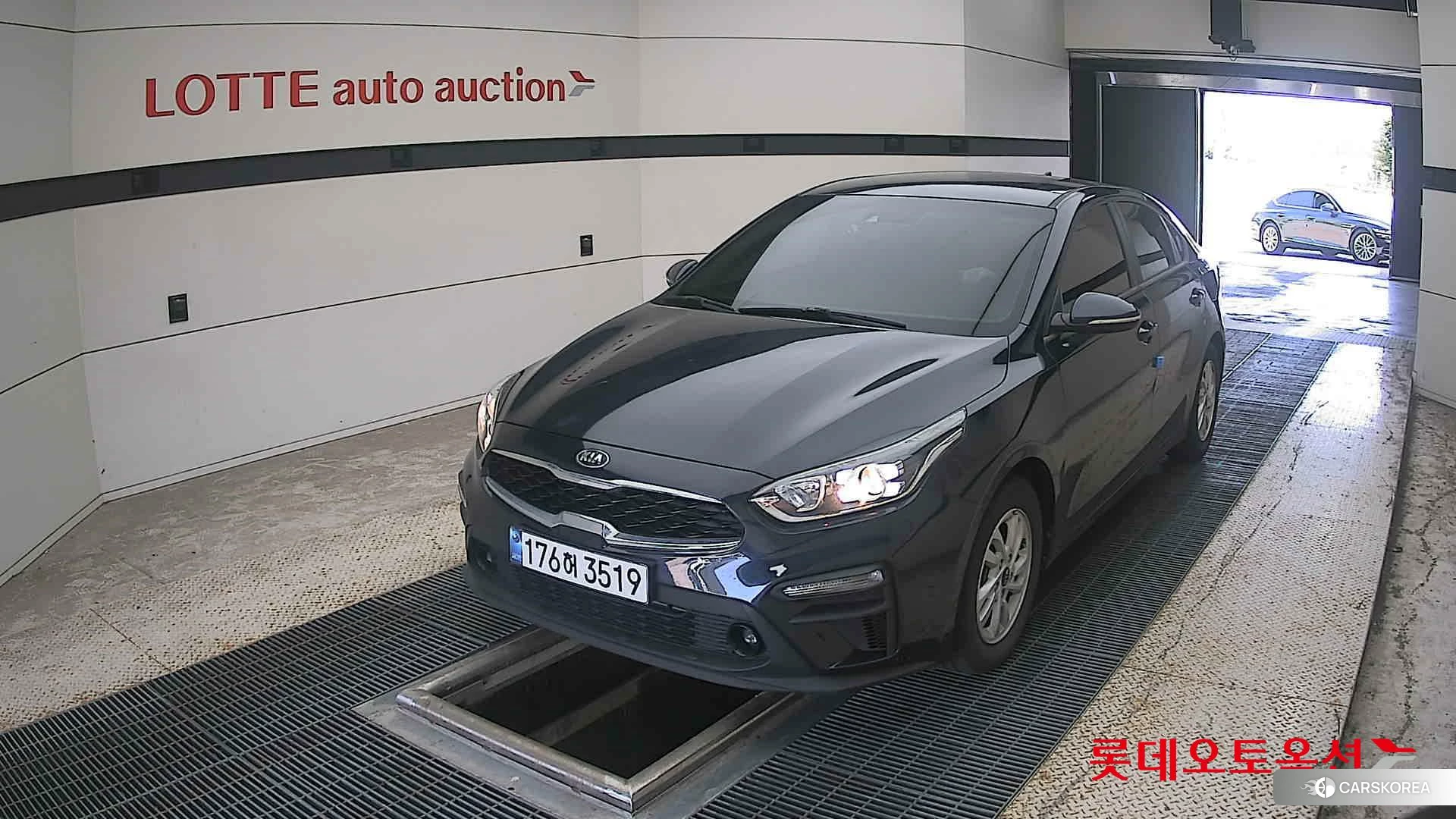 Kia K3 2021 Gravity Blue из Кореи