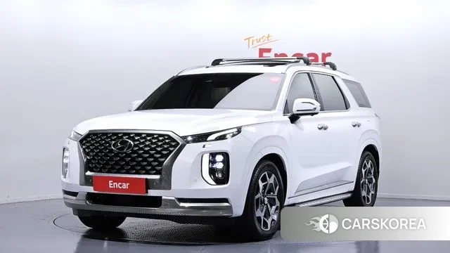 Hyundai Palisade 2021 Белый из Кореи