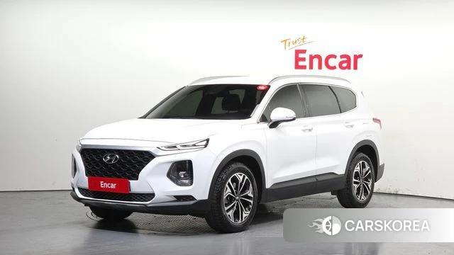 Hyundai Santa Fe TM 2018 Белый из Кореи