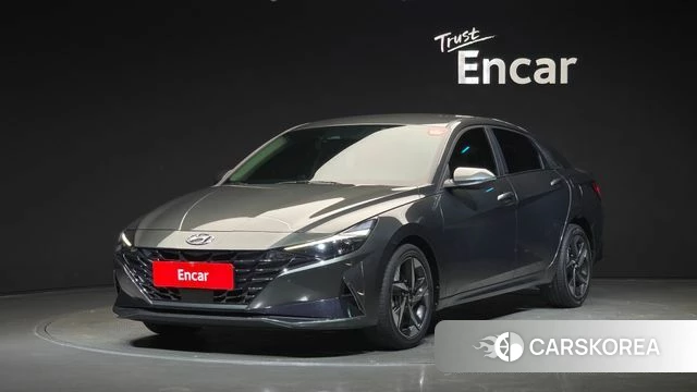 Hyundai Avante (CN7) 2021 Серый из Кореи