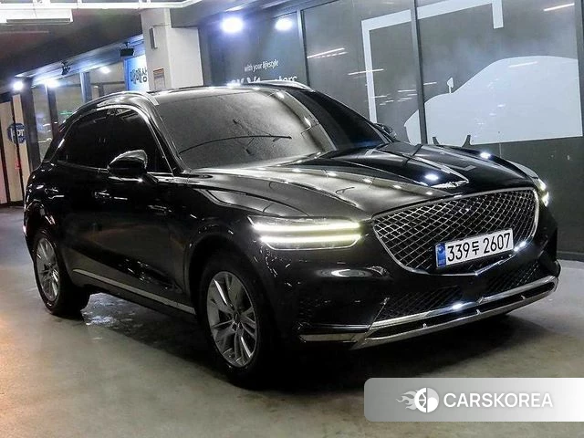 Genesis GV70 2021 Черный из Кореи