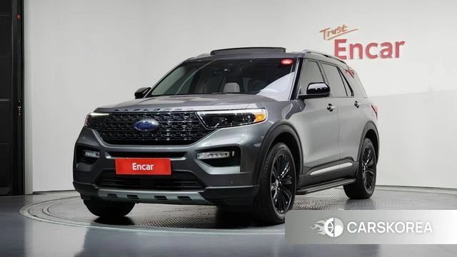 Ford Explorer 6th Generation 2021 Серый из Кореи