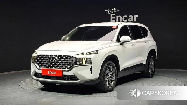 Hyundai The New Santa Fe 2022 Белый из Кореи