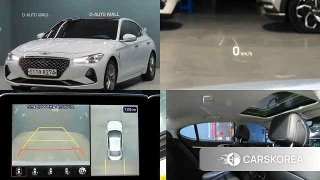 Genesis G70 2018 Белый из Кореи