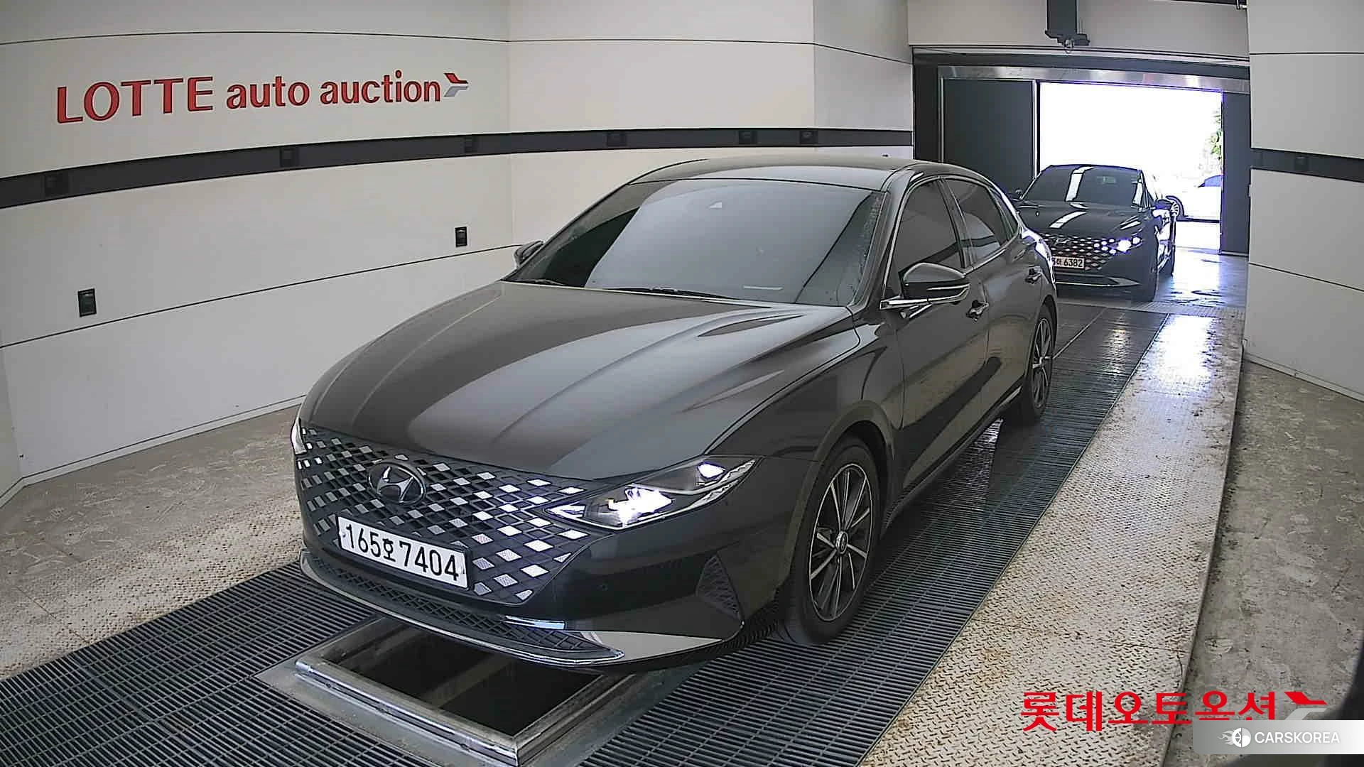 Hyundai Grandeur 2022 Midnight Black Pearl из Кореи