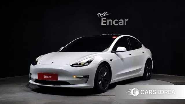 Tesla Model 3 2022 Белый из Кореи