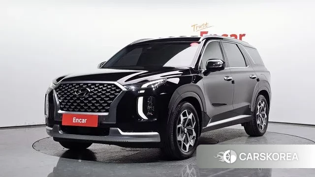 Hyundai Palisade 2021 Черный из Кореи