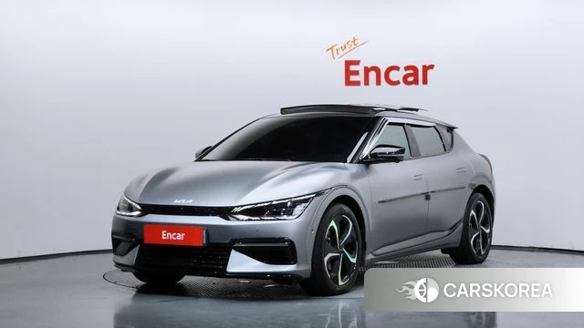 Kia EV6 2022 Серый из Кореи