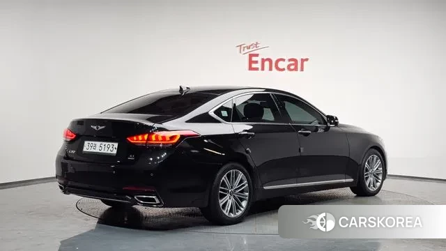 Genesis G80 2018 Черный из Кореи