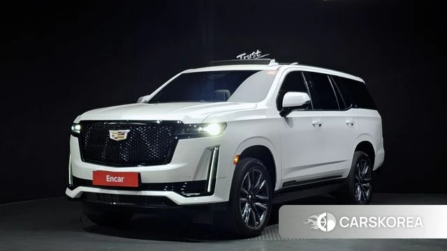 Cadillac Escalade 5th Generation 2022 Белый из Кореи
