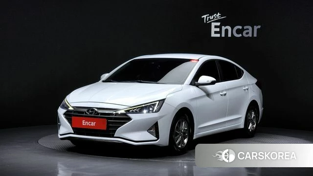 Hyundai The New Avante AD 2019 Белый из Кореи