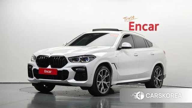 BMW X6 (G06) 2021 Белый из Кореи