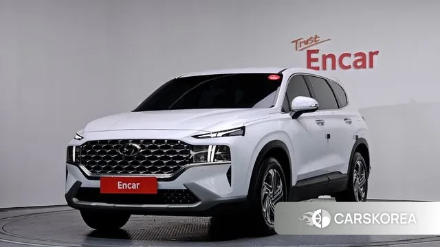 Hyundai The New Santa Fe 2021 Белый из Кореи