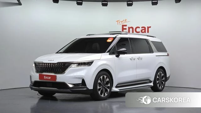Kia Carnival 4th generation 2022 Белый из Кореи