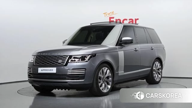 Land Rover Range Rover 4th Generation 2021 Серый из Кореи