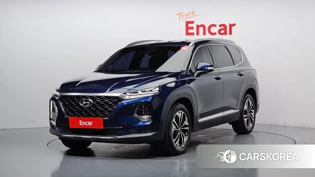 Hyundai Santa Fe TM 2019 Синий из Кореи