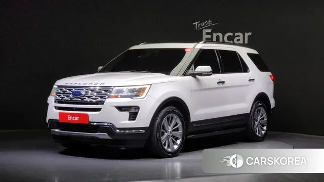 Ford Explorer 2019 Белый из Кореи