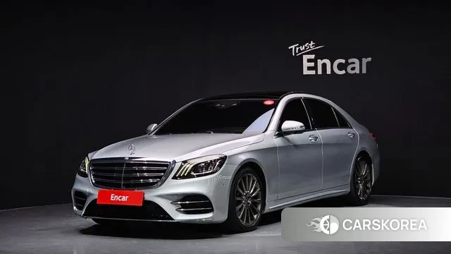 Mercedes-Benz S-Class W222 2018 Серебряный из Кореи
