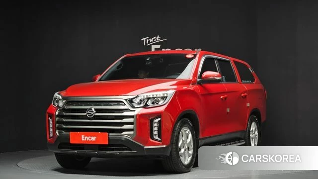 Ssangyong The New Rexton Sport 2021 Красный из Кореи