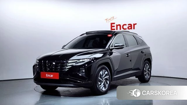 Hyundai Tucson Hybrid (NX4) 2021 Черный из Кореи