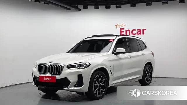 BMW X3 (G01) 2023 Белый из Кореи