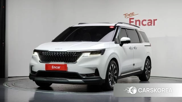Kia Carnival 4th generation 2021 Белый из Кореи