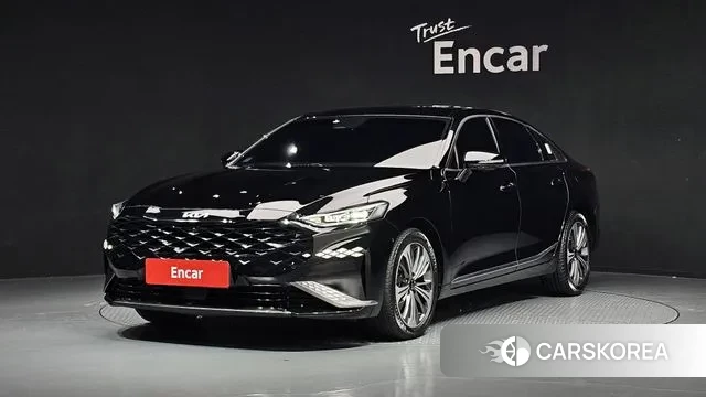 Kia K8 Hybrid 2021 Черный из Кореи
