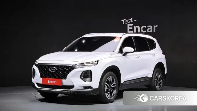 Hyundai Santa Fe TM 2018 Белый из Кореи