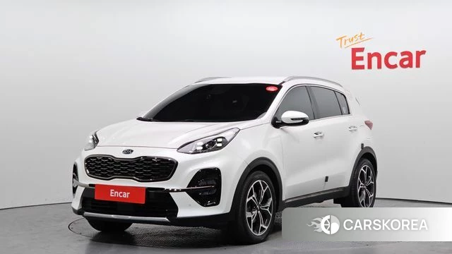 Kia Sportage The Bold 2019 Белый из Кореи