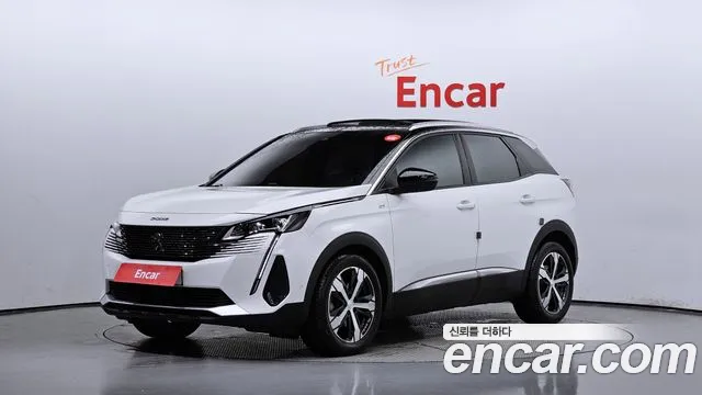 Peugeot 3008 second generation 2022 Белый из Кореи
