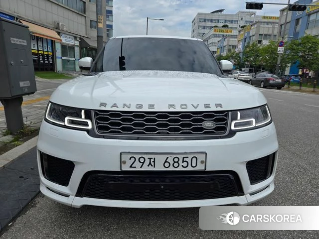 Land Rover Range Rover Sport 2nd Generation 2018 Белый из Кореи