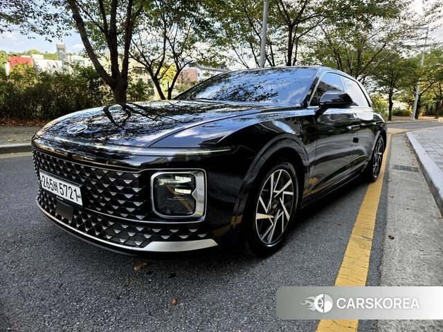 Hyundai Grandeur (GN7) 2024 Черный из Кореи