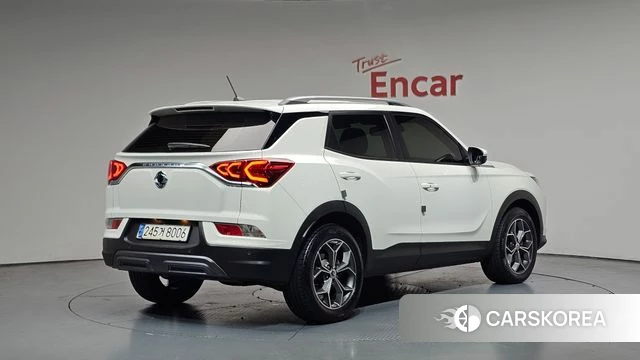 Ssangyong Beautiful Korando 2021 Белый из Кореи
