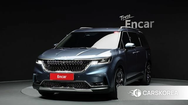 Kia Carnival 4th generation 2022 Синий из Кореи