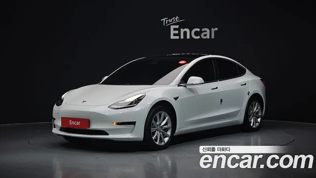 Tesla Model 3 2020 Белый из Кореи