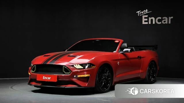 Ford Mustang 2018 Красный из Кореи