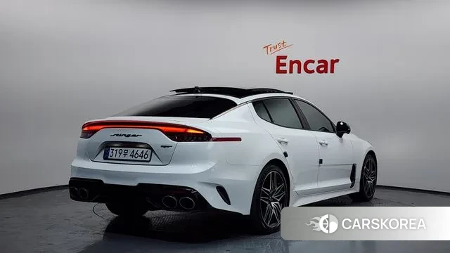 Kia Stinger Meister 2021 Белый из Кореи