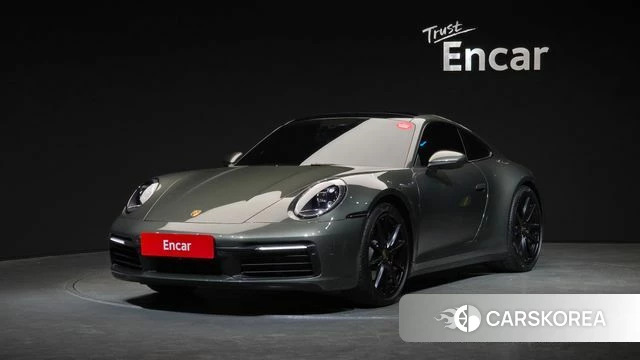 Porsche 911(992) 2021 Серый из Кореи