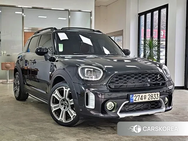 Mini Cooper S Countryman 2023 Черный из Кореи