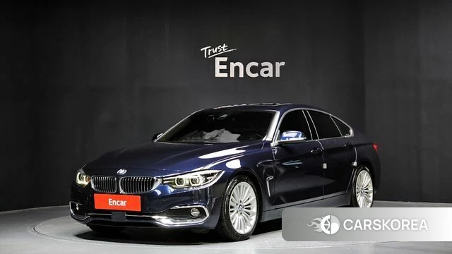 BMW 4 Series (F32) 2020 Синий из Кореи