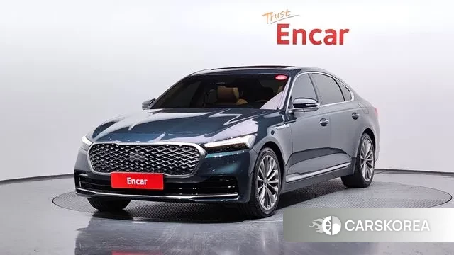 Kia The New K9 2nd generation 2022 Темно-зеленый из Кореи