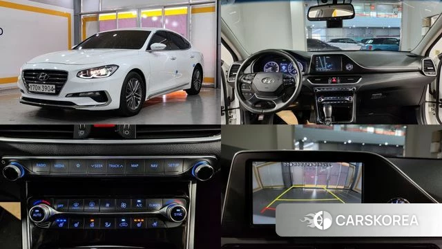 Hyundai Grandeur IG 2018 Белый из Кореи