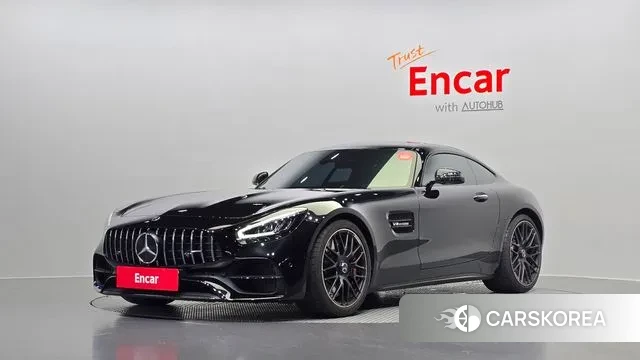 Mercedes-Benz AMG GT 2021 Черный из Кореи
