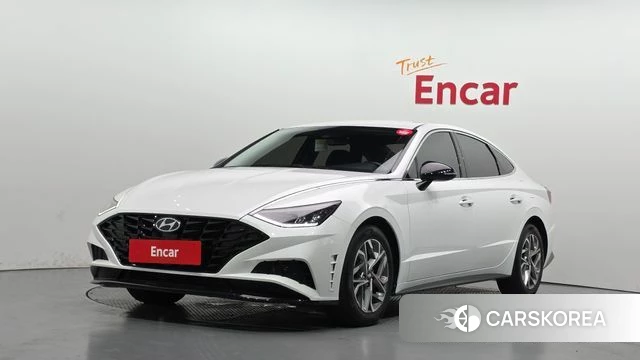 Hyundai Sonata (DN8) 2022 Белый из Кореи