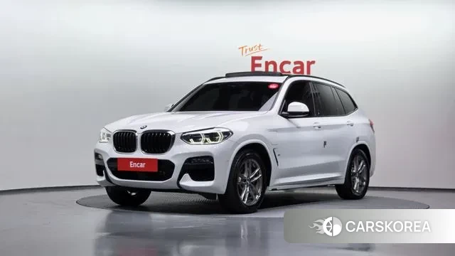 BMW X3 (G01) 2021 Белый из Кореи