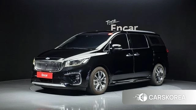 Kia The New Carnival 2019 Черный из Кореи