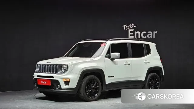 Jeep Renegade 2022 Белый из Кореи