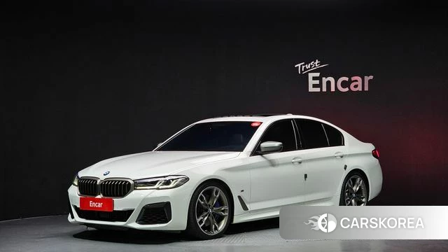 BMW 5 Series (G30) 2021 Белый из Кореи