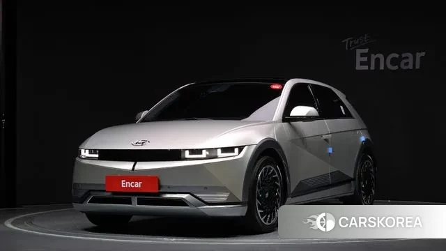 Hyundai Ionic 5 2022 Серебристо-серый из Кореи